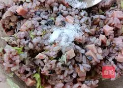 Illustration of how to make rice balls 10