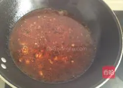 Illustration of how to make spicy rice noodles with minced meat 9