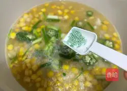 Illustration of how to make polenta 10