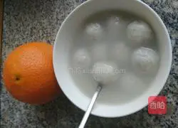 Illustration of how to make black sesame and osmanthus yuanxiao 11