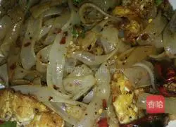 Illustration of spicy fried rice noodles 6