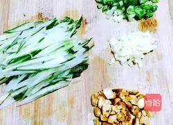 Illustration of how to make cold noodles 9