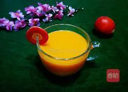 Illustration of how to make carrot and millet paste 11