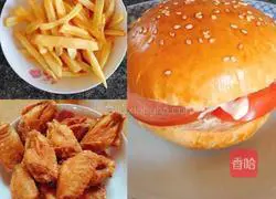 Illustration of how to make hamburgers 7