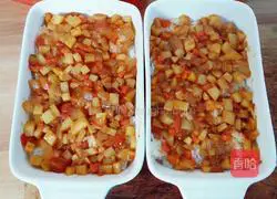 Curry Baked Rice Illustration of how to do it 14