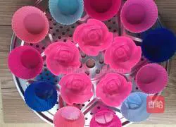 Illustration of how to make smiling rice cake 6