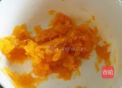 Illustration of how to make sweet potato cake 1