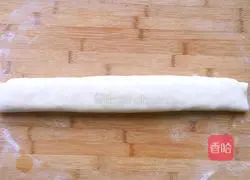 Illustration of how to make ham and chive flower rolls 9