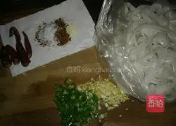 Illustration of spicy fried rice noodles 1