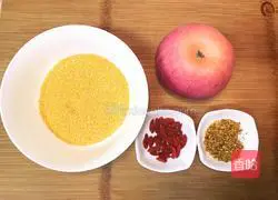 Apple millet porridge recipe 1