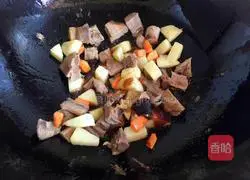 Illustration of how to make chicken leg rice bowl 6