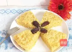 Illustration of how to make sweet potato cake 15