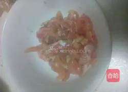 Mushroom and chicken porridge Practice illustration 3