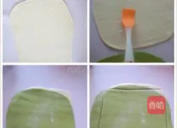 Thousand-layer double-color flower roll recipe illustration 5