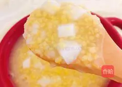 Illustration of how to make yam and corn stubble porridge 7