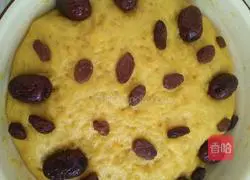 Illustration of how to make pumpkin hair cake 4