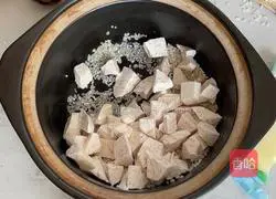 Illustration of how to make taro porridge 4