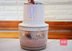 Illustration of how to make purple sweet potato and taro yogurt box 11