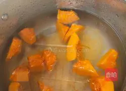 Illustration of how to make pumpkin millet porridge 2