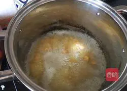 Illustration of how to make fragrant sweet potato and millet 6