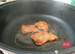 Illustration of making homemade pork chop 12