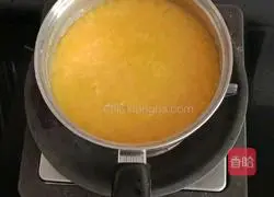 Illustration of how to make banana and pumpkin porridge (baby food supplement) 5