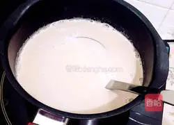 Milk oatmeal and red bean porridge recipe 7