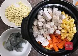 Illustration of how to make healthy glutinous rice soup 2