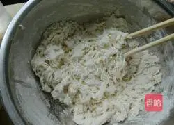 Illustration of how to make bean dregs hair cake 3