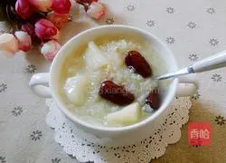 Illustration of how to make Poria porridge 6
