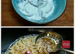 Illustration of how to make raw fish porridge 8