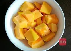 Illustration of how to make banana and pumpkin porridge (baby food supplement) 3