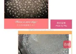 With mango and sago dew Illustration of how to make seasonal vegetable spring rolls 3