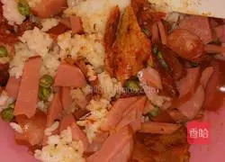 Illustration of how to make rice balls 2