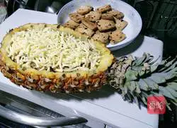 Cheese Baked Pineapple Rice Recipe Illustration 2