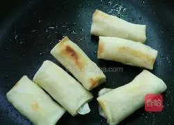 Illustration of how to make simple spring rolls 5