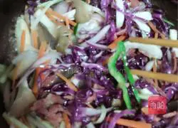 Illustration of how to make stir-fried rice noodles 6