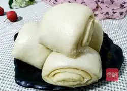 Illustration of how to make sesame rolls 13