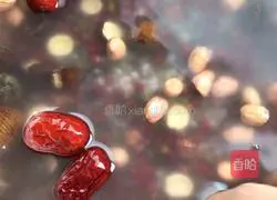 Black rice eight-treasure porridge recipe 7