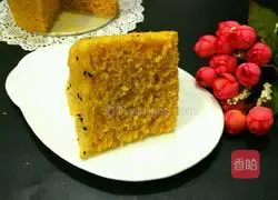 Pumpkin Hair Cake (Sesame Version) Recipe Illustration 10