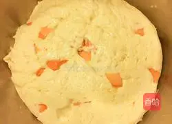 Illustration of how to make pumpkin hair cake 4