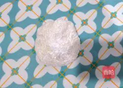 Illustration of how to make bear rice balls 4