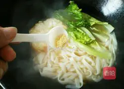 Illustration of soup rice noodles 7