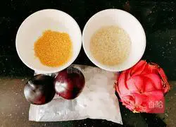 Heibulin Dragon Fruit Porridge Recipe Illustration 1