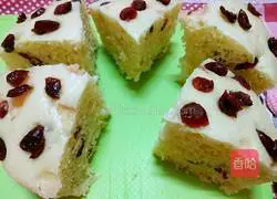 Cranberry Egg Cake Recipe Illustration 11