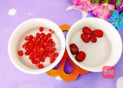 Illustration of how to make apple, red dates and japonica rice porridge 2