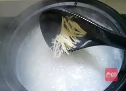 Illustration of how to make kelp rice porridge 7