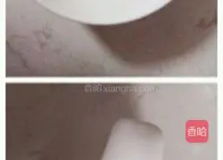 Illustration of how to make evaporated cake 1