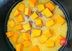 Millet pumpkin porridge Practice illustration 5