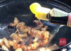 Illustration of how to make pork belly braised rice 10